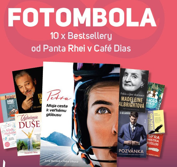 Fotombola pre knihomoľa: Plná náruč  bestsellerov z Panta Rhei má výhercu