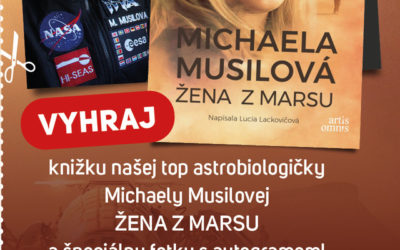 Fotomarťanka: Knižka Žena z Marsu a extra fotka s autogramom Michaely Musilovej má majiteľa